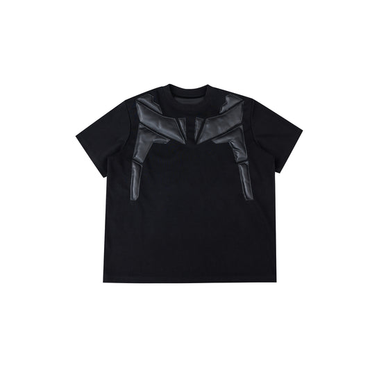 Camiseta Hombre Relieve 3D con Hombrera Acolchada - Image 2