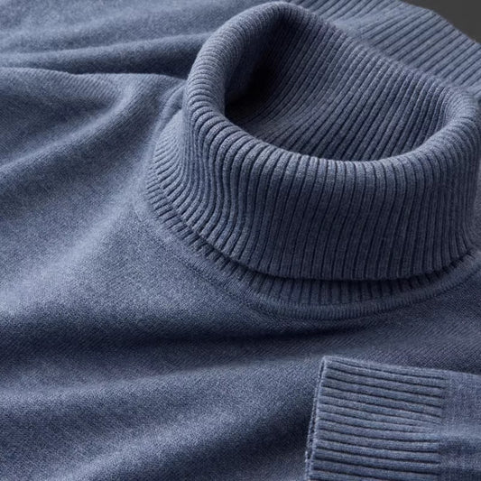 Suéter Cuello Alto Cálido y Suave para Hombre - Image 2