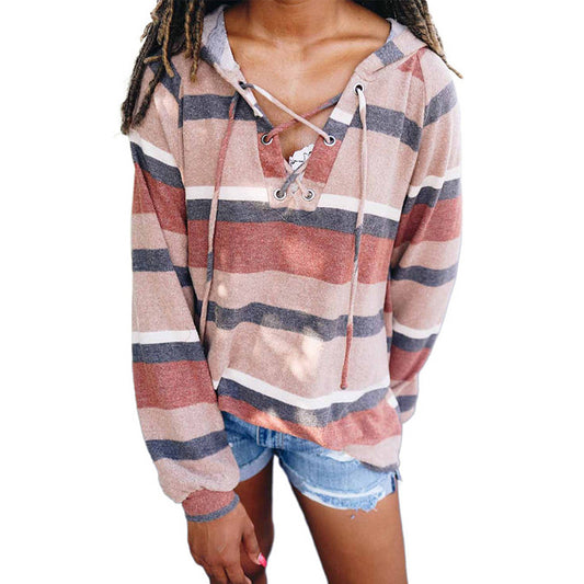 Blusa Suelta con Cordones Ajustables - Image 2