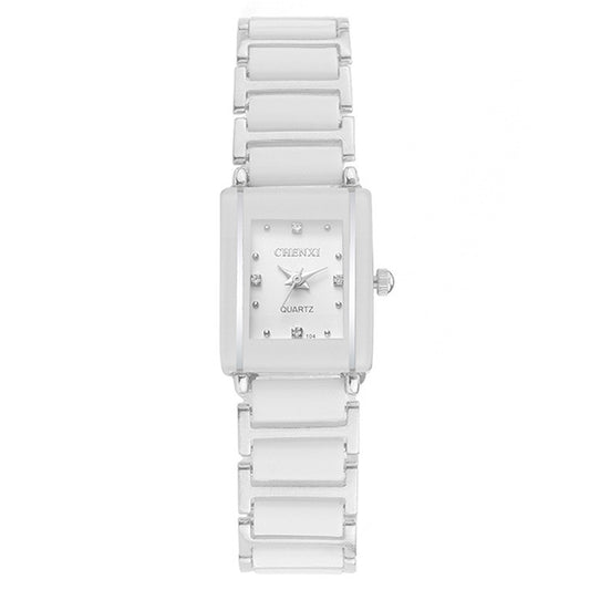 Reloj de Cerámica Elegante con Movimiento Quartz - Image 2