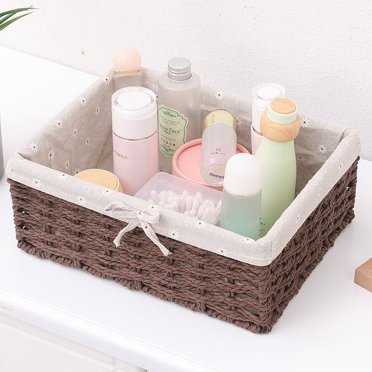 Caja de Almacenamiento Multifunción para Escritorio con Organizador de Cosméticos - Image 2