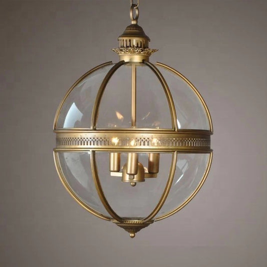 Lámpara Colgante de Cristal Estilo Industrial Retro para Hoteles y Comedores - Image 2