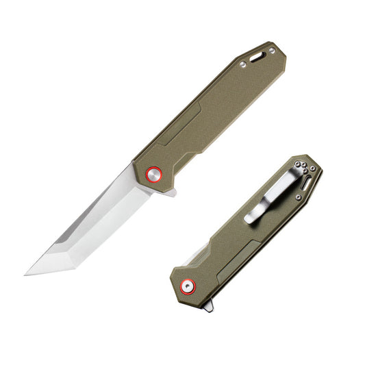 Cuchillo Plegable de Fibra de Carbono - Supervivencia y Defensa Personal - Image 2