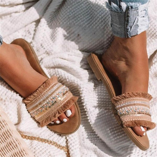Sandalias Planas Cómodas Talla Grande para Mujer - Image 2