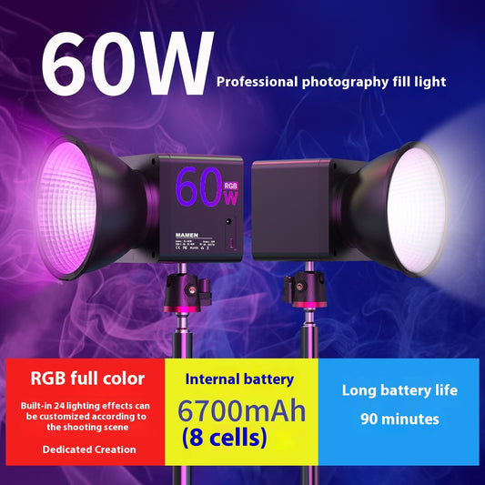 Luz de Relleno LED Portátil para Fotografía en Vivo - Image 2