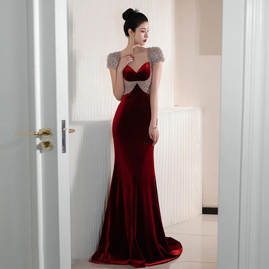 Vestido de Noche Elegante Adelgazante para Mujer - Image 2