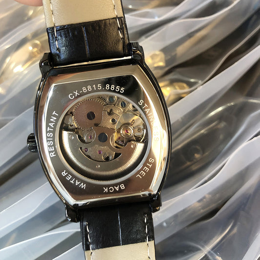 Reloj Mecánico Cuadrado Resistente al Agua para Hombre - Image 2