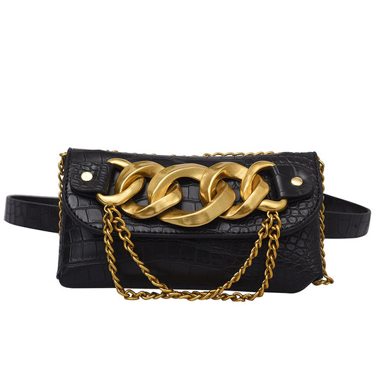 Bolso Bandolera Coreano Minimalista con Bolsillo Frontal - Image 2