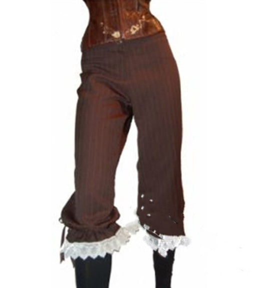 Leggings Deportivos con Encaje y Cierre - Pantalones Capri para Mujer - Image 2
