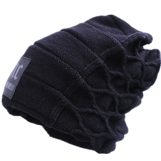 Gorro de Lana para Hombre con Forro Polar - Gorro Tejido Cálido para Otoño e Invierno - Image 2