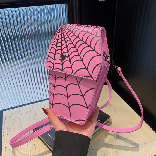 Bolsa Mensajera Estilo Western con Diseño Araña Personalizado - Image 2