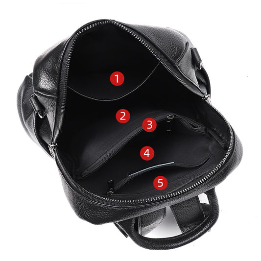 Mochila de Cuero para Mujer - Piel Vacuno Premium - Image 2