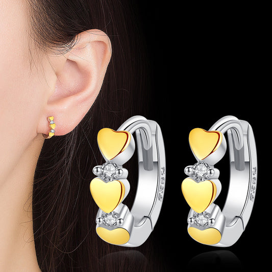 Aretes Vintage Corazón para Mujer - Image 2