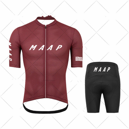 Conjunto de Maillot Ciclista de Manga Corta para Hombre - Image 2