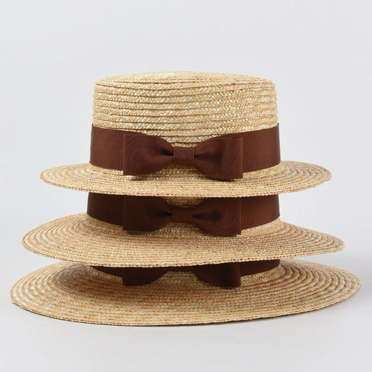 Sombrero de Paja con Moño para Verano - Image 2