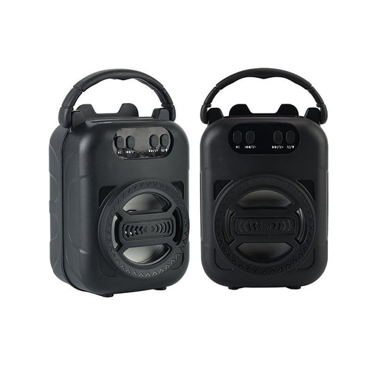 Parlante Bluetooth Multifunción Portátil con Micrófono, Lector de Tarjetas y Radio - Image 2