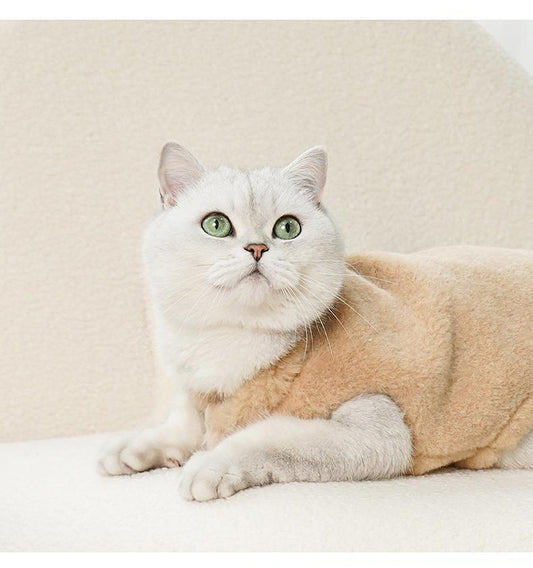 Chaleco Térmico para Gatos con Forro Polar Grueso - Abrigo Impermeable Anti-Pelusa - Image 2