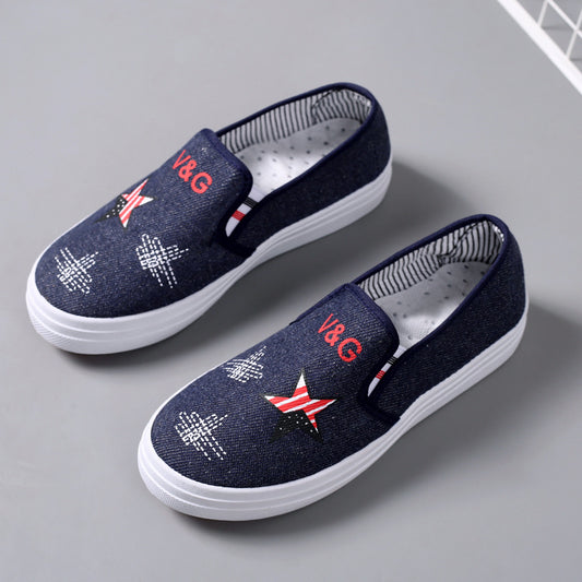 Zapatillas Canvas de Moda Femenina con Personalidad Explosiva - Image 2