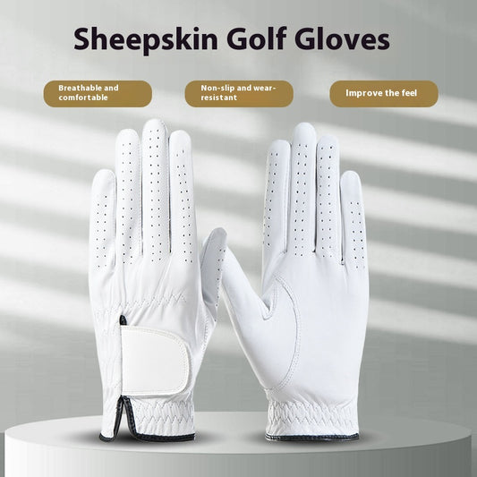 Guantes de Cuero Transpirables Antideslizantes para Hombre - Image 2
