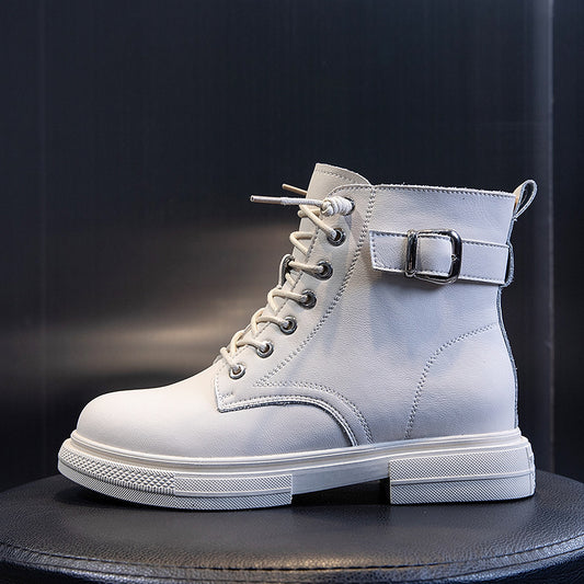 Botas Casuales Forradas en Fleece para Mujer - Botines Cálidos Tipo Tubo - Image 2