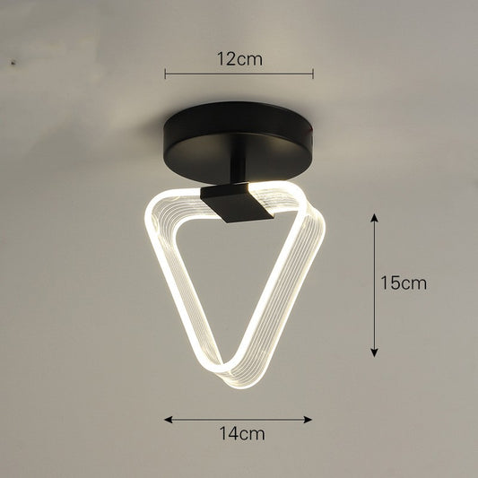 Lámpara de Techo Minimalista Luxury con Guía de Línea para Porche - Image 2