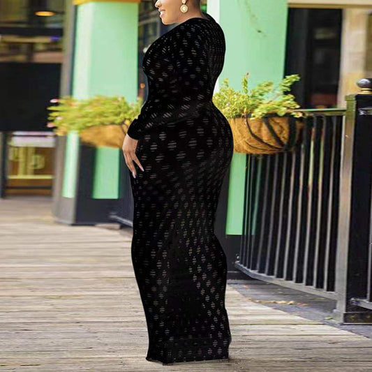 Vestido Largo para Mujer Primavera con Encaje - Image 2