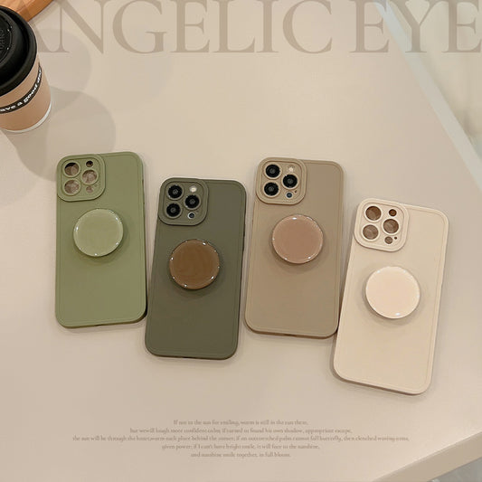 Funda Retro Minimalista para Celular con Soporte Integrado - Image 2