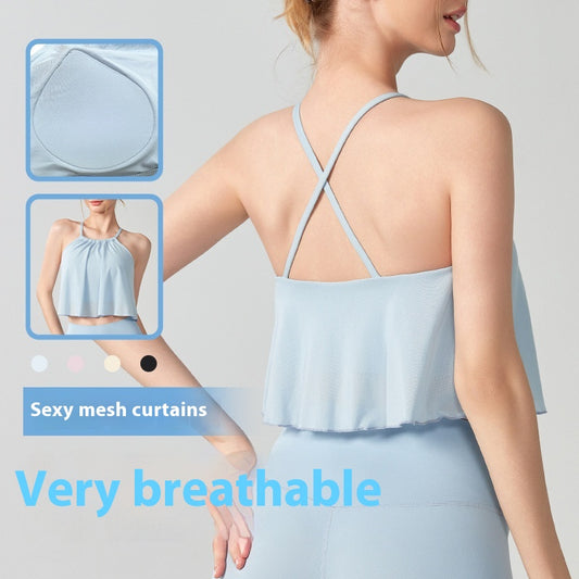 Chaleco Deportivo de Malla para Yoga - Top Suelto para Mujer - Image 2