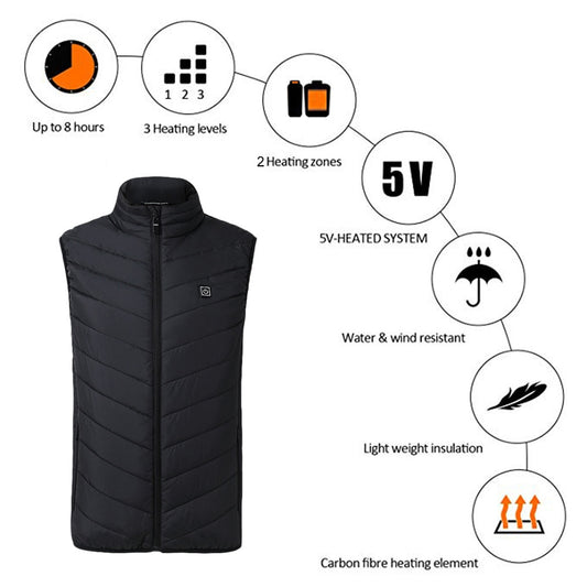 Chaleco Térmico Inteligente con Calefacción Eléctrica para Hombre y Mujer - Image 2