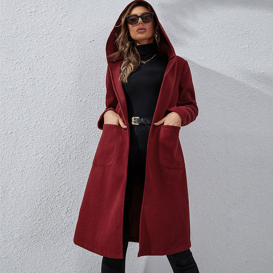 Suéter Abrigo Largo Holgado Multiuso para Otoño e Invierno - Image 2
