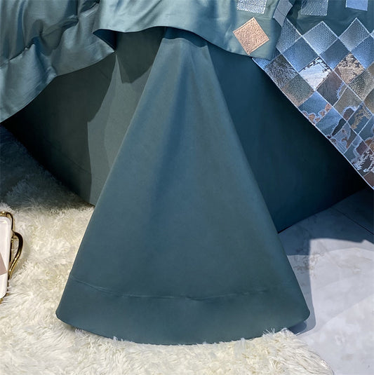 Juego de Cama Algodón 4 Piezas Lujo Minimalista - Image 2