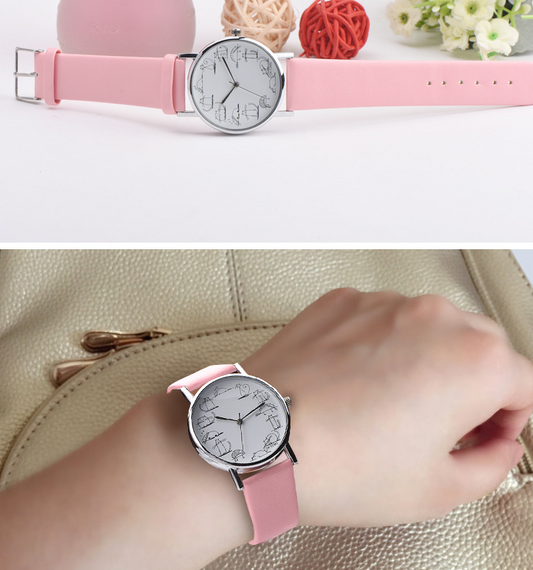 Reloj Infantil Gato Adorable para Estudiantes - Image 2
