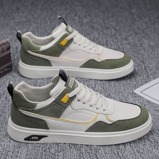 Tenis de Lona Transpirable Estilo Coreano para Hombre - Image 2