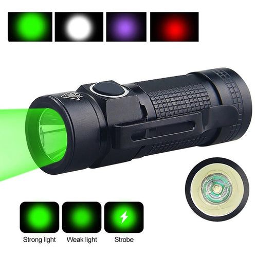 Linterna LED Portátil Impermeable con Clip para Camping y Exterior - Image 2