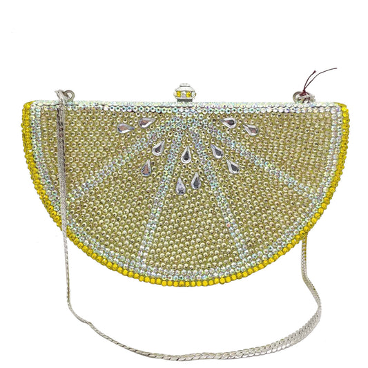 Cartera de Fiesta Diamantada con Base Plana para Mujer - Image 2