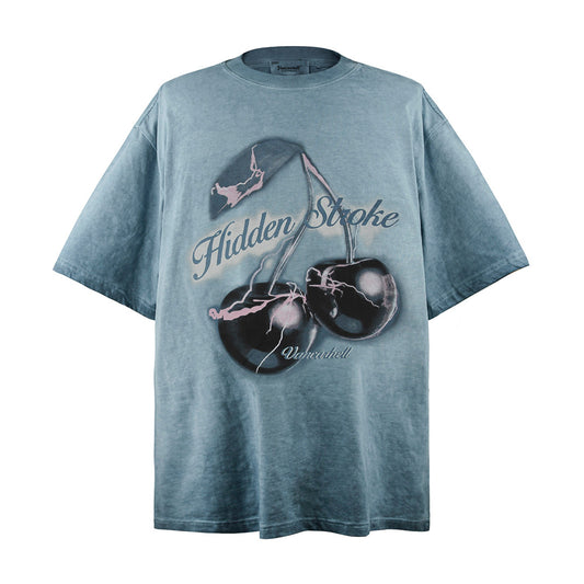 Playera Casual de Algodón con Diseño Tie-Dye para Hombre - Image 2
