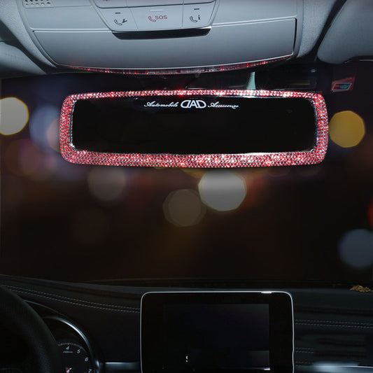 Espejo Retrovisor Interior HD con Decoración Premium - Image 2