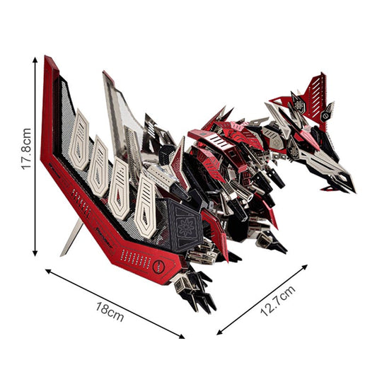 Puzzle Metálico 3D Pterosaurio Volador - Juguete de Ingenio Creativo - Image 2