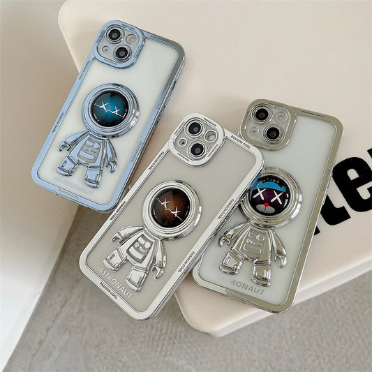 Funda Astronauta 3D con Galvanizado Espejo para Celular - Image 2