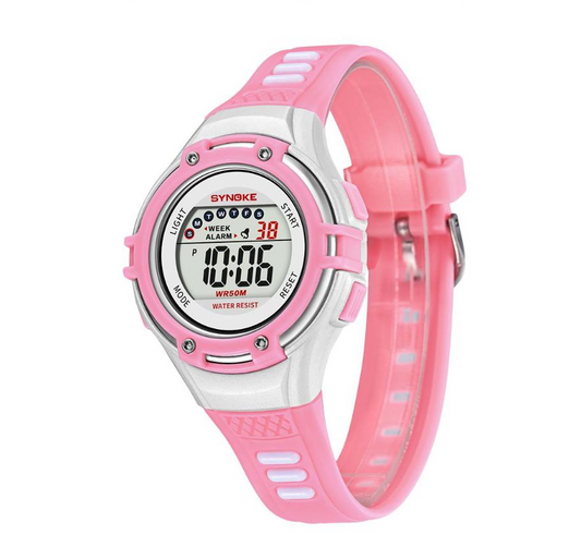 Reloj Deportivo Infantil SYNOKE Multifunción con Luz Nocturna y Alarma - Image 2