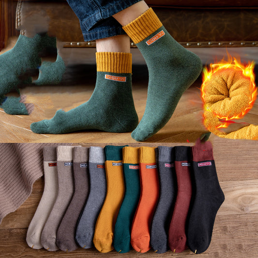 Calcetines Térmicos Largos con Forro de Terciopelo - Abrigo Extremo para Invierno - Image 2