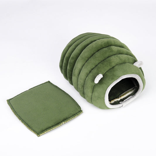 Cama Semiencerrada para Mascotas de Algodón - Nido Cálido Protector - Image 2