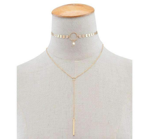 Collar Choker Dúo Diosa Astral - Image 2