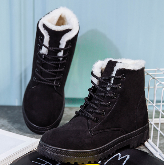 Botas de Nieve para Mujer Talla Grande con Forro de Felpa Artificial - Image 2