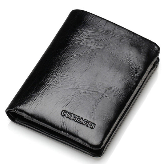Billetera Hombre Cuero Genuino Oil Wax - Estilo Premium - Image 2