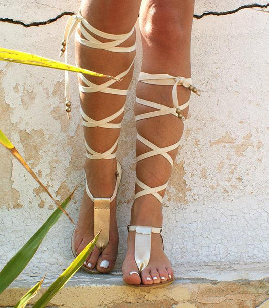 Sandalias Planas con Tiras Finas Estilo Europeo - Chanclas Cómodas para Verano - Image 2