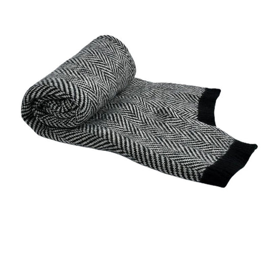 Bufanda Escocesa Retro Clásica Acolchada para Mujer - Image 2