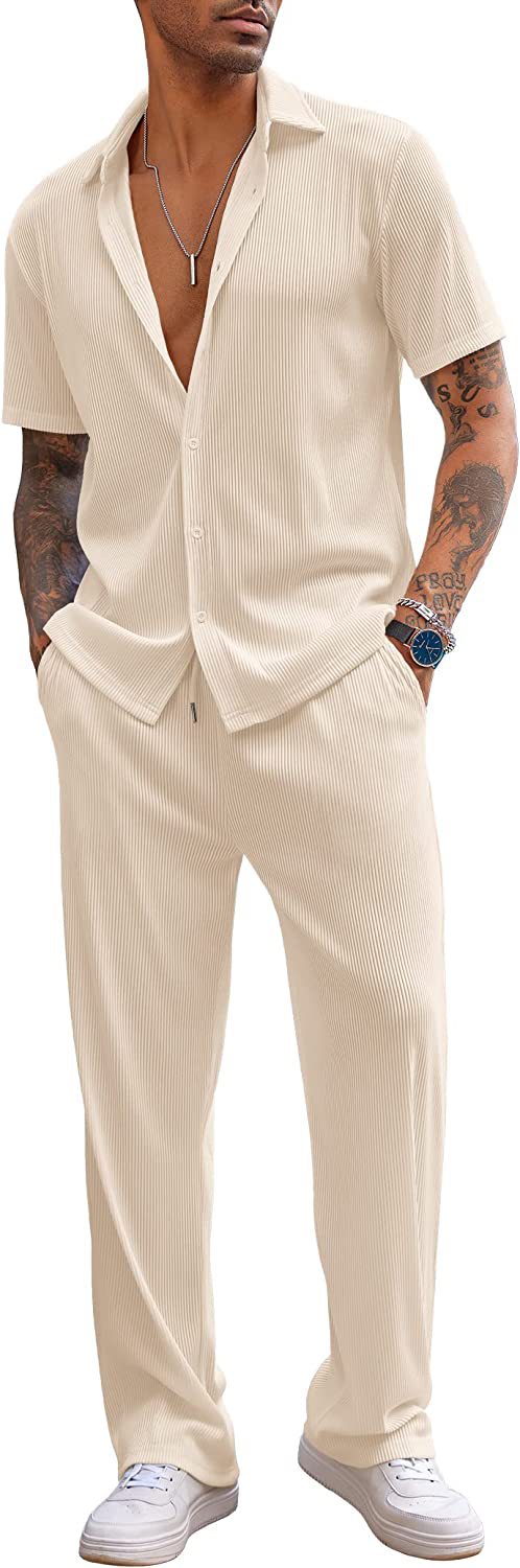 Pantalón Corto Suelto de Ocio - Traje Deportivo Casual - Image 2