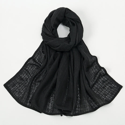 Bufanda Mujer Jacquard Cuadros Poliéster - Image 2