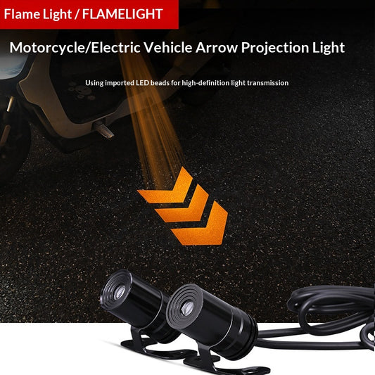 Luz Decorativa Proyector de Flecha para Motocicleta Universal - Image 2